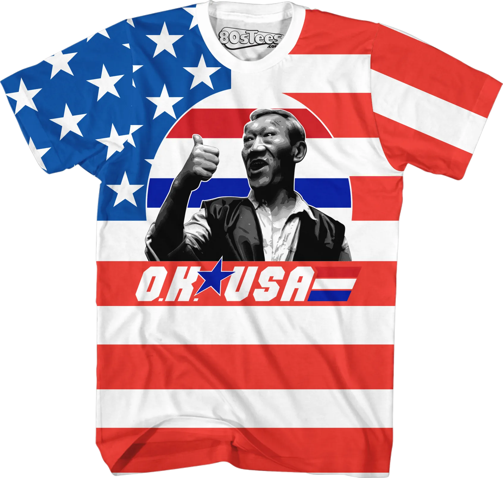 American Flag OK USA Bloodsport T-Shirt