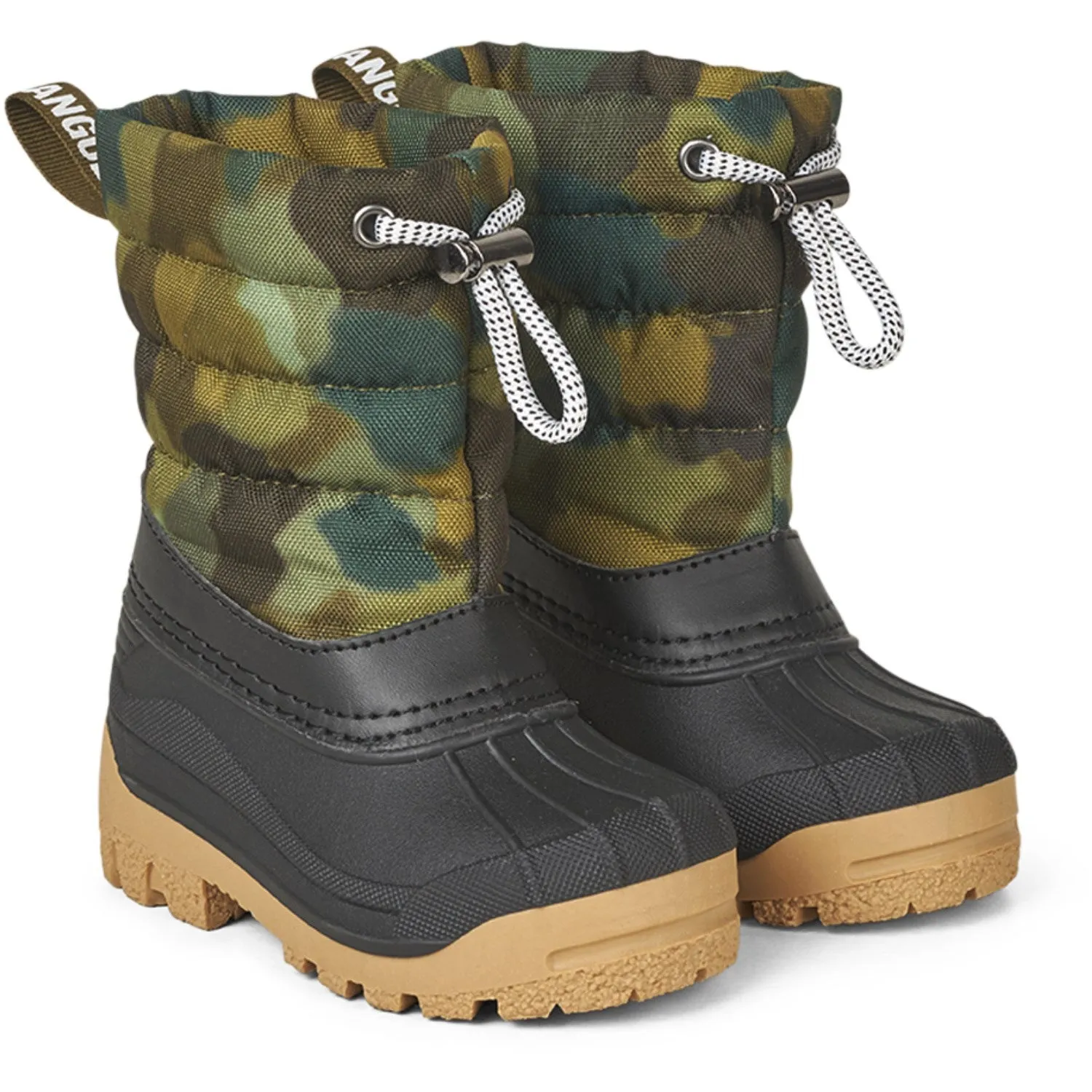 Angulus Camo Print Thermal-Boot Med Woolfoer