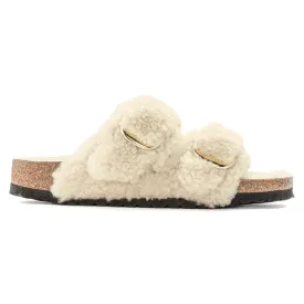 Arizona Big Buckle Shearling Teddy Eggshell