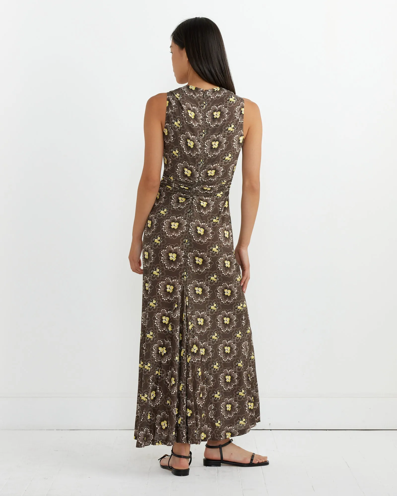 Astoria Dress in Brown