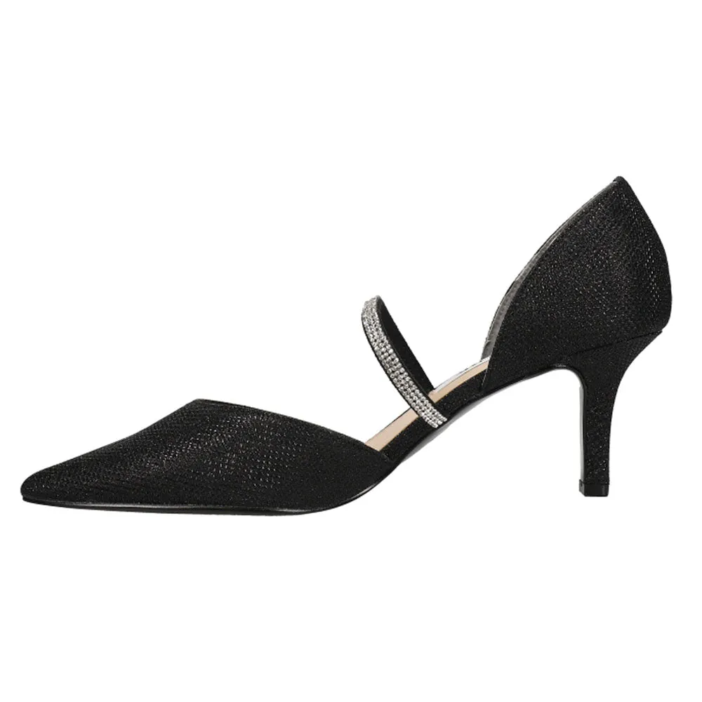 Brystol Glitter Pointed Toe Evening Pumps