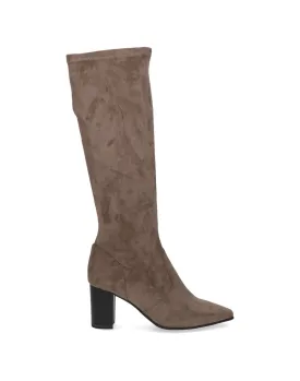 Caprice Ladies Stretch Leg Mid Heel Boot