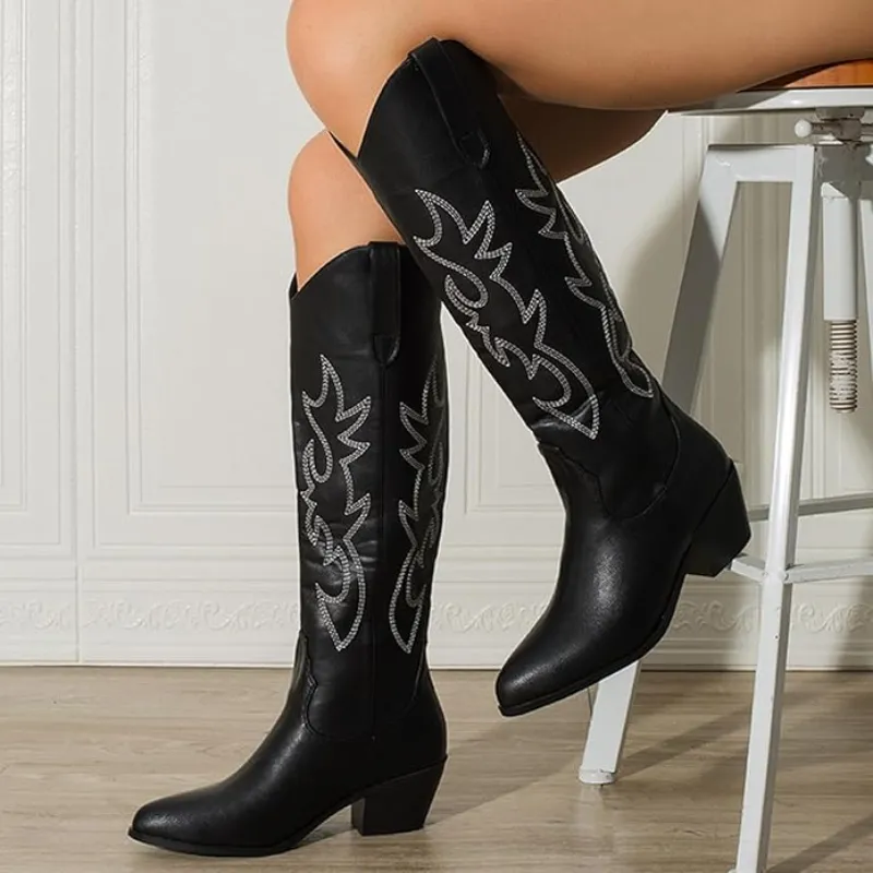 Chic Threads Knee High Boots