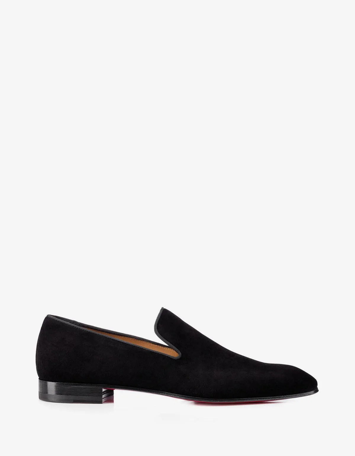 Christian Louboutin Dandelion Flat Black Loafers -