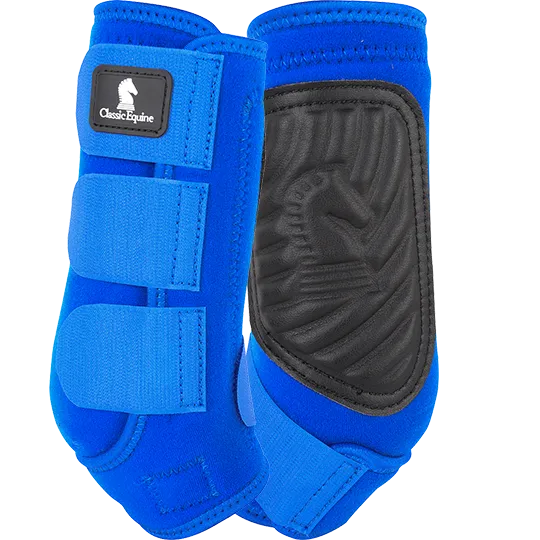 Classic Equine Classic Fit Front Blue Boots