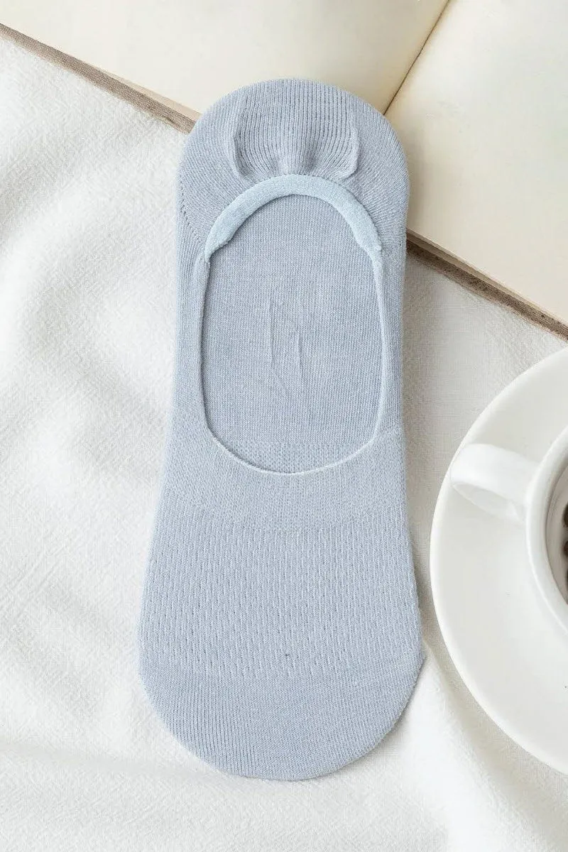 COTTON SILICONE NON SLIP SHORT SOCKS