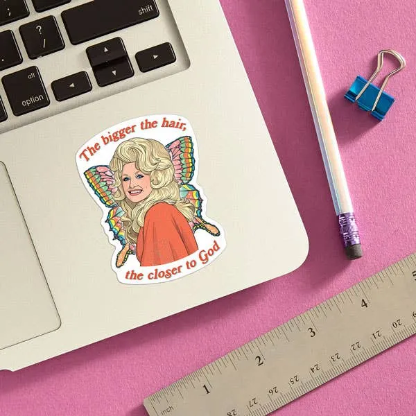 Dolly Hair Sticker