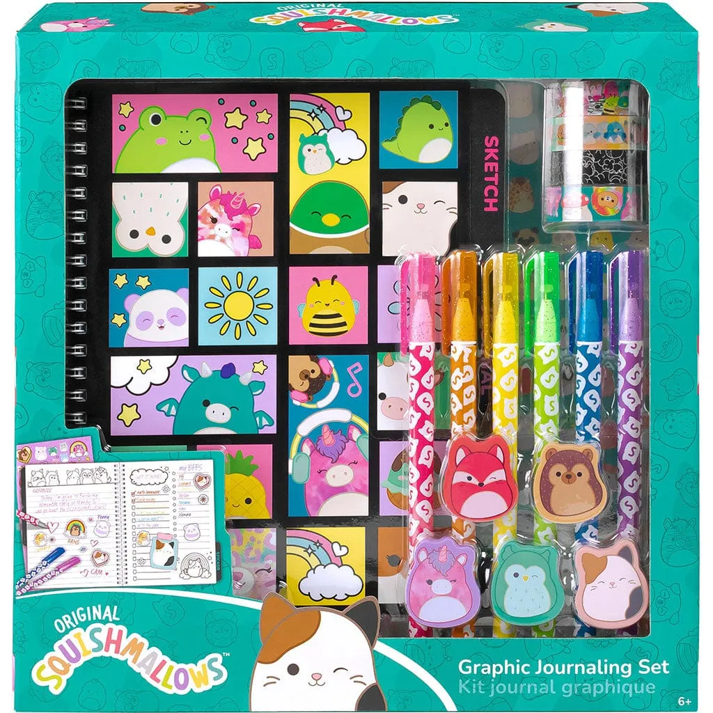 FA Squishmallows Graphic Journaling Set