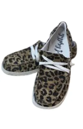 Gypsy Jazz Holly Leopard Slip On