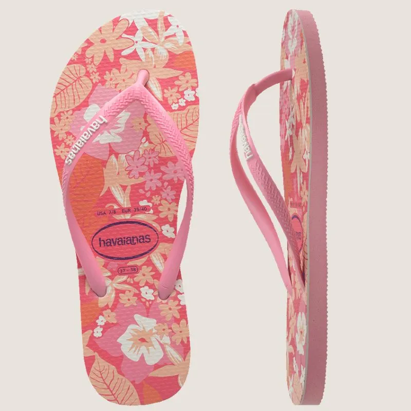 Havaianas Kids Slim Ditsy Bloom Thong