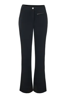 Black Sissy Liz Soft Stretch Ski Pants for women