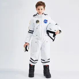 Kids Unisex Doorek Nasa Space Ski Suit One Piece Snowsuits