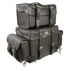 Large Four Piece PVC Touring Pack w/ Barrel Bag