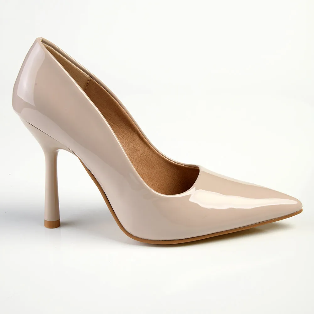 Madison Lila 4 Court Heels - Nude