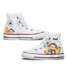 Monkey Kids Personalised Converse