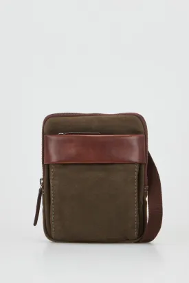 Noah Canvas/Leather Mini Bag