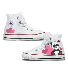 Panda Kids Personalised Converse