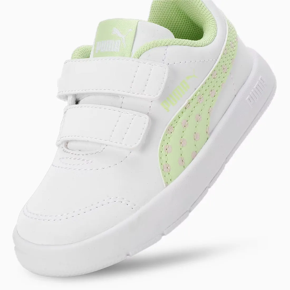 PUMA Courtflex V3 Dotty Infants Kid Shoes