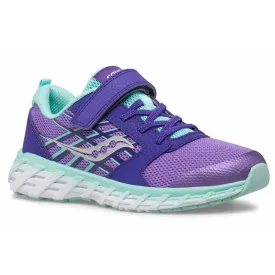 SAUCONY WIND 2.0 A/C KIDS' MEDIUM AND WIDE - FINAL SALE!