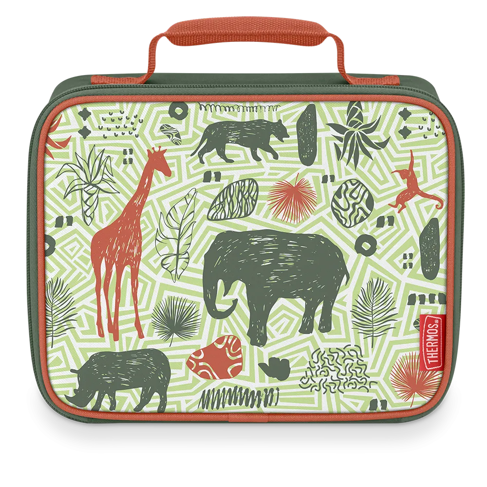 SOFT LUNCH BOX JUNGLE KINGDOM