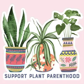 Support Plant Sticker