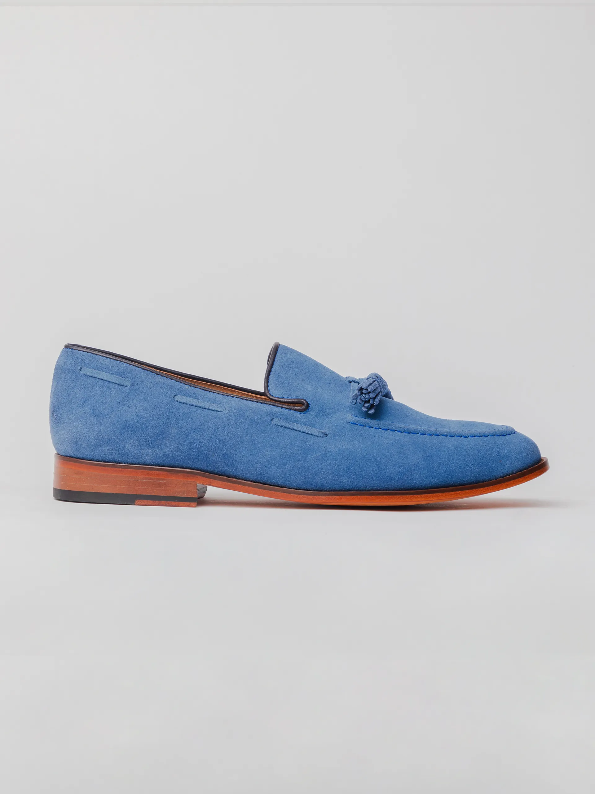 Wyatt Tassel Loafer - Yale Blue