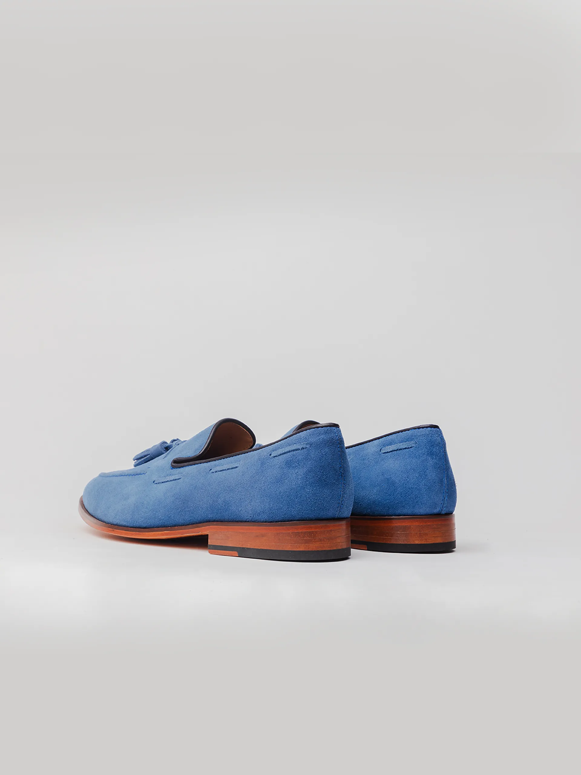 Wyatt Tassel Loafer - Yale Blue